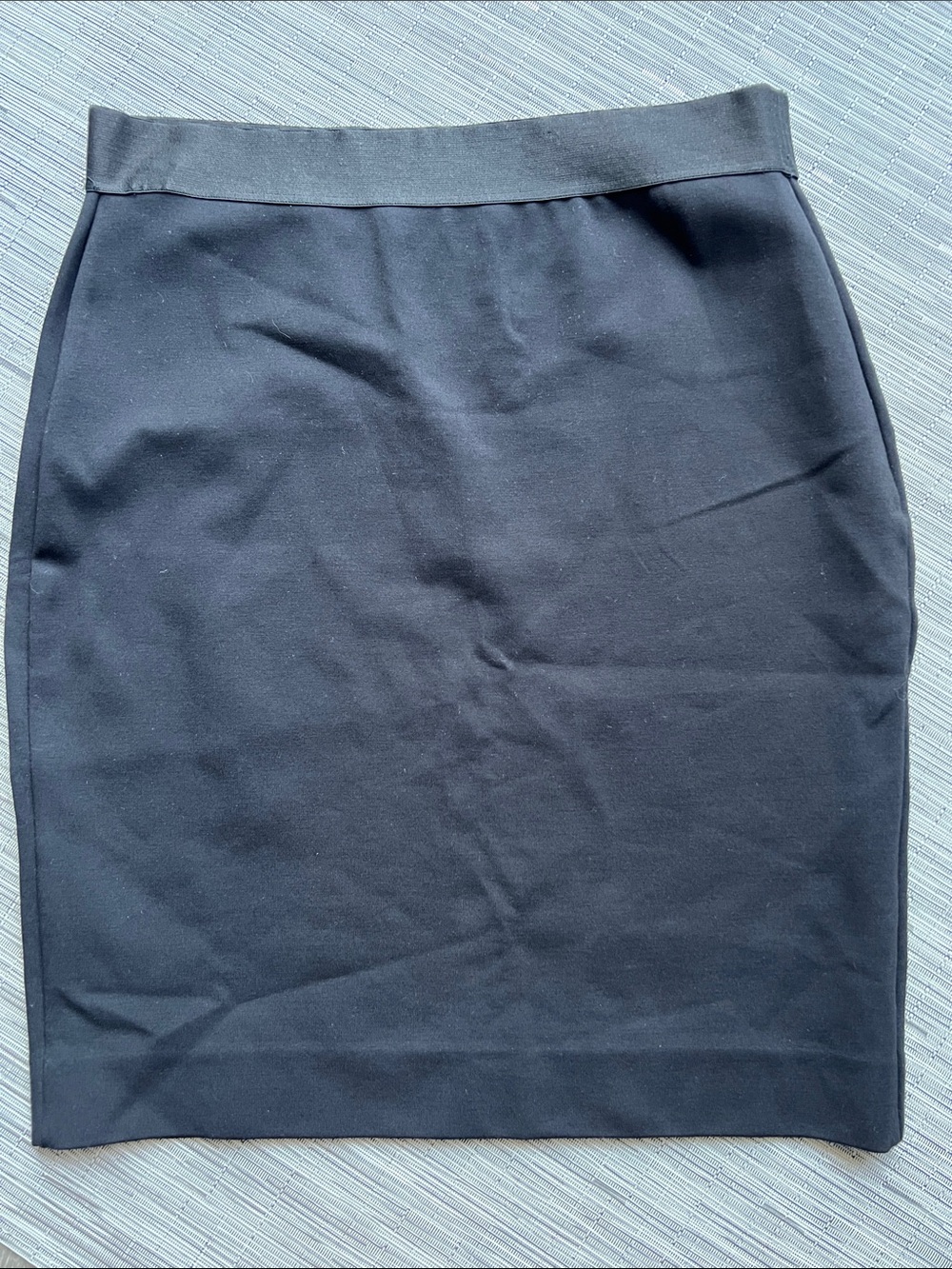 Everlane Black Knit Pencil Skirt